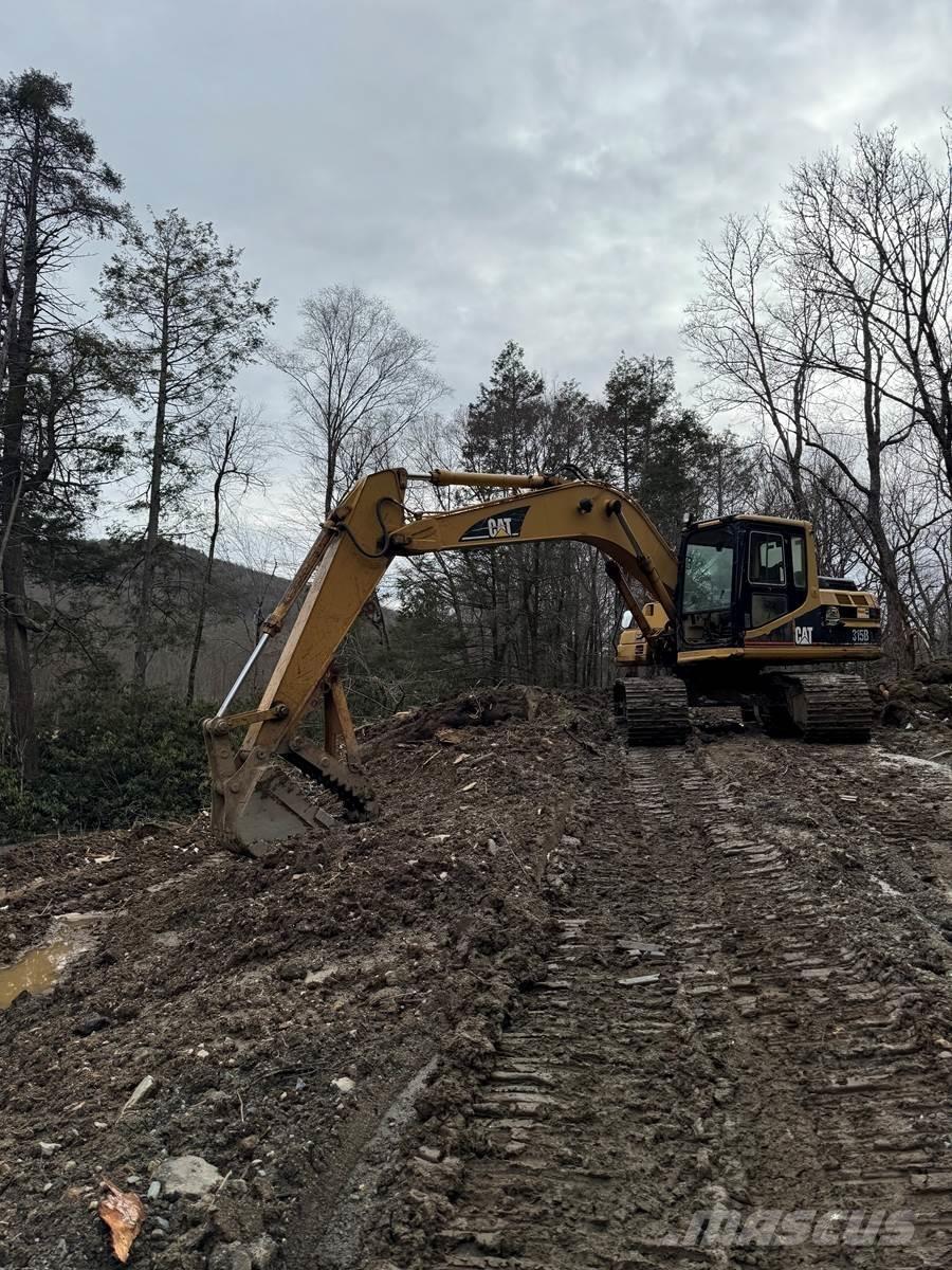 CAT 315BL Pásové rýpadlá