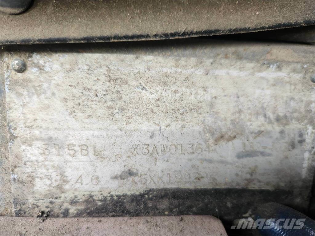 CAT 315BL Pásové rýpadlá