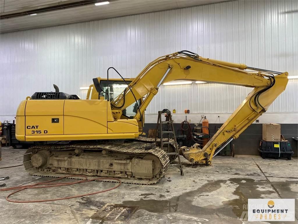 CAT 315DL Pásové rýpadlá