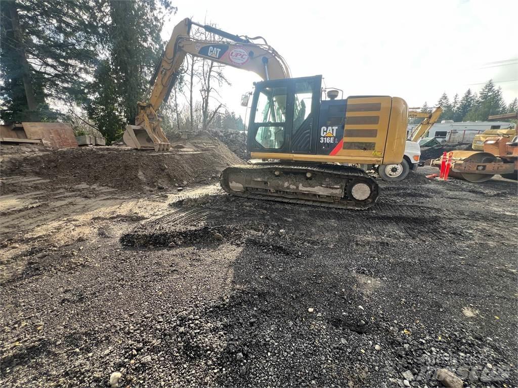 CAT 316 Pásové rýpadlá