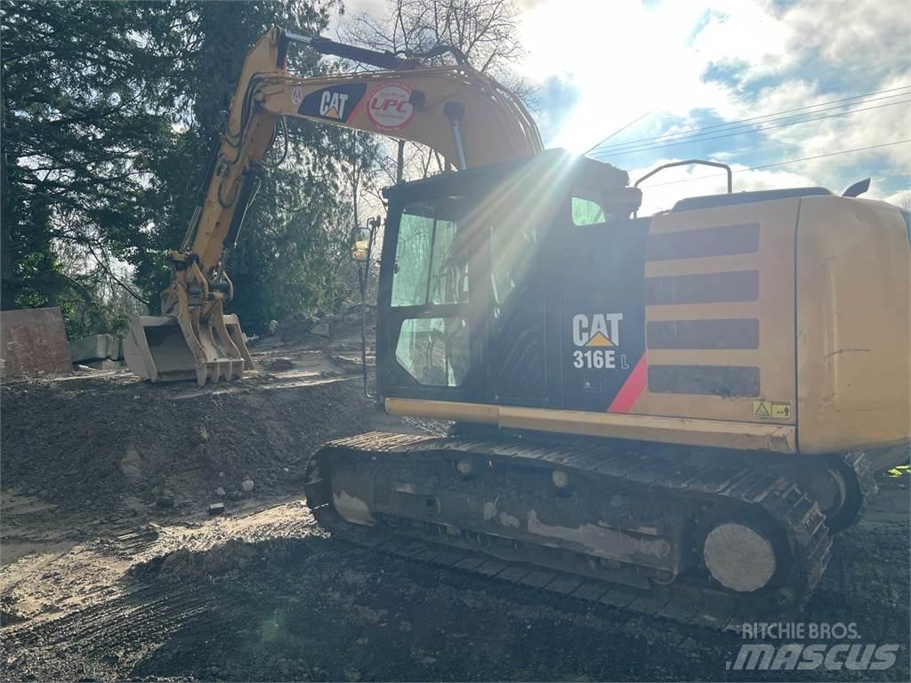 CAT 316 Pásové rýpadlá