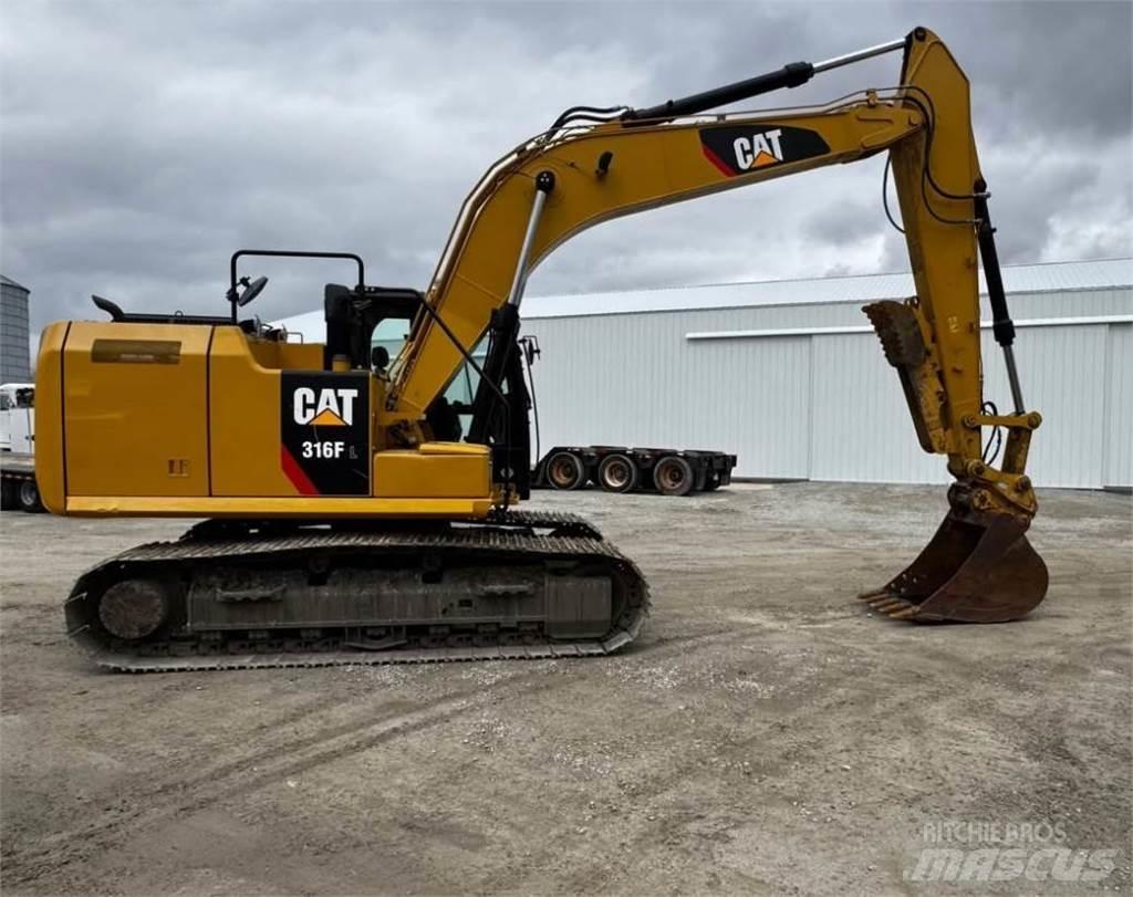 CAT 316FL Pásové rýpadlá