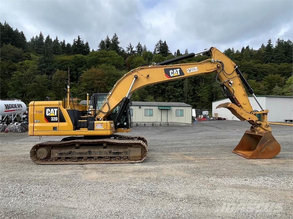 CAT 320 Pásové rýpadlá