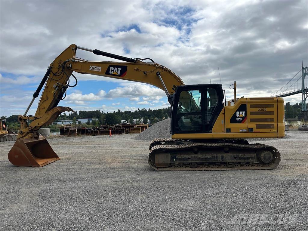 CAT 320 Pásové rýpadlá
