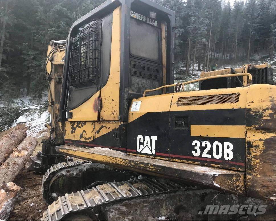 CAT 320B Pásové rýpadlá