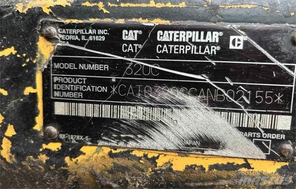 CAT 320C Pásové rýpadlá