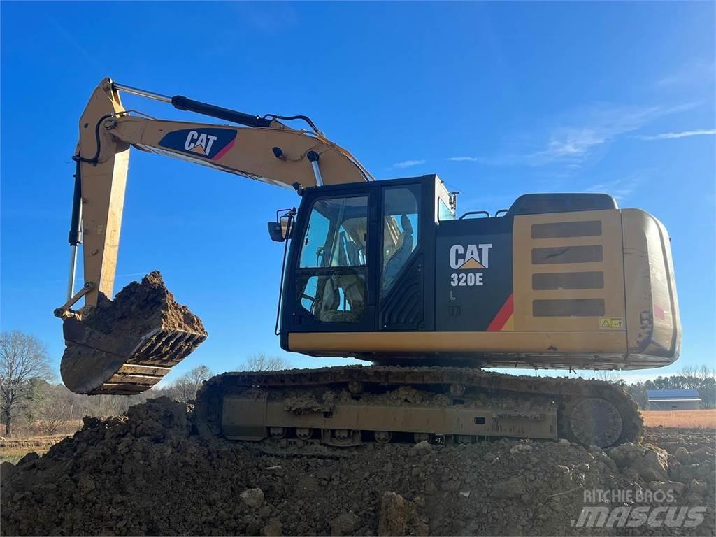 CAT 320E Pásové rýpadlá