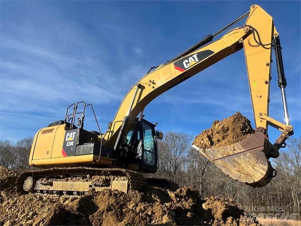CAT 320E Pásové rýpadlá