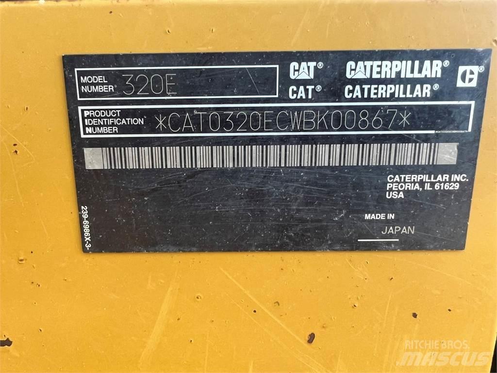 CAT 320E Pásové rýpadlá
