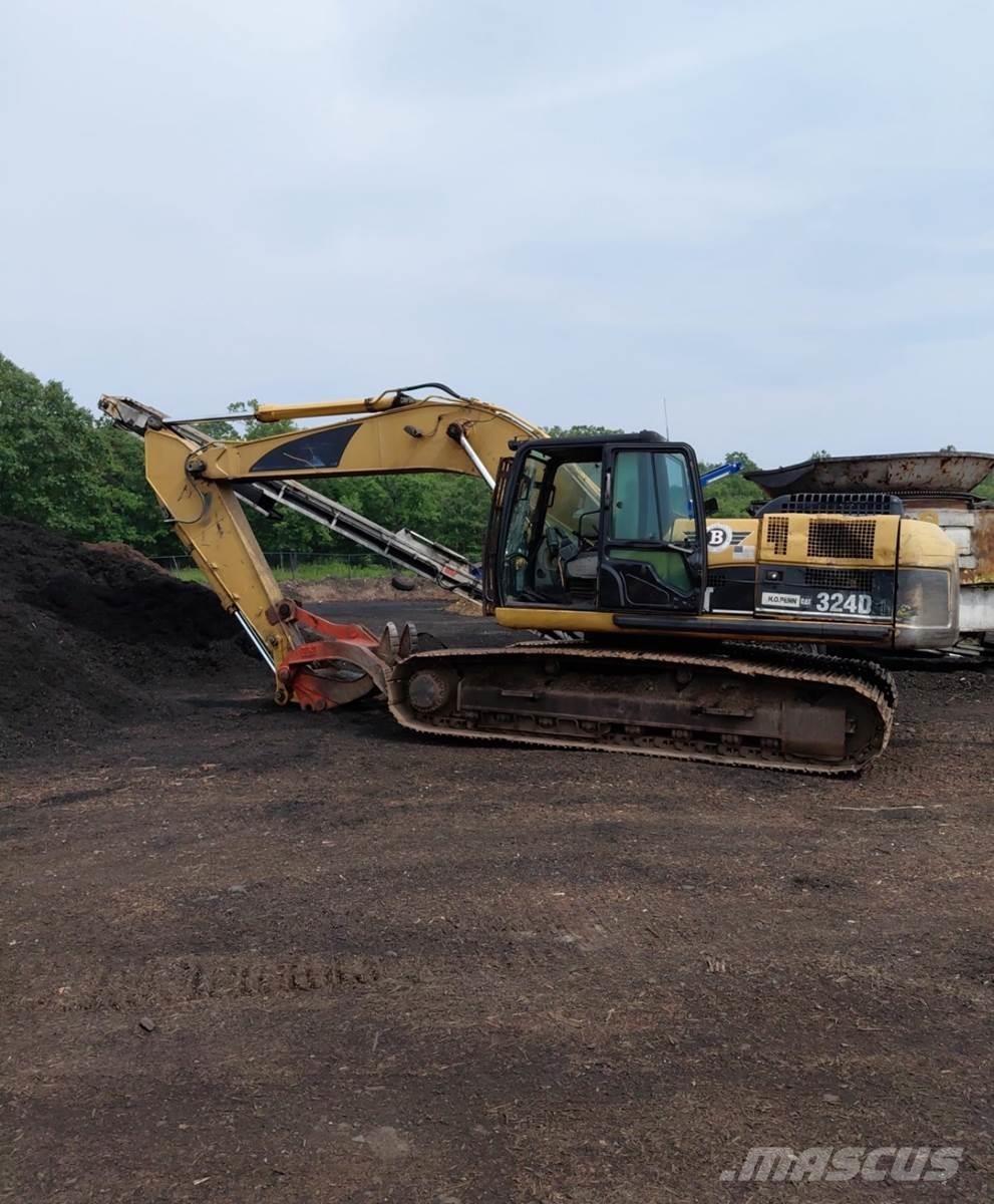CAT 324D Pásové rýpadlá