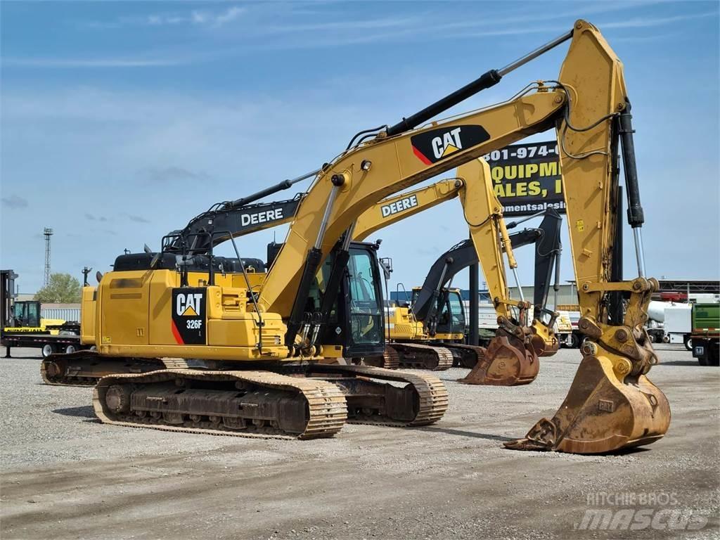 CAT 326F Pásové rýpadlá