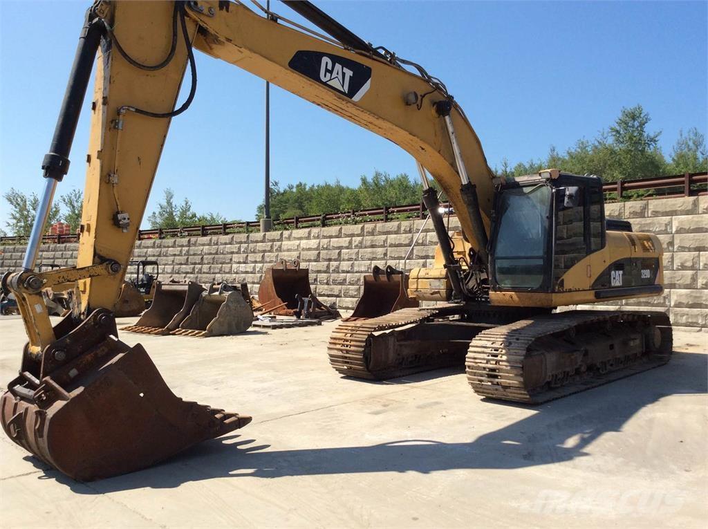 CAT 329DL Pásové rýpadlá