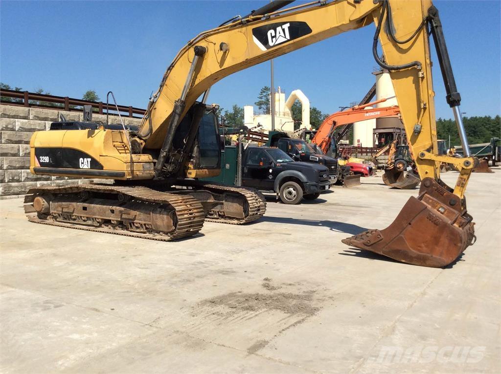 CAT 329DL Pásové rýpadlá