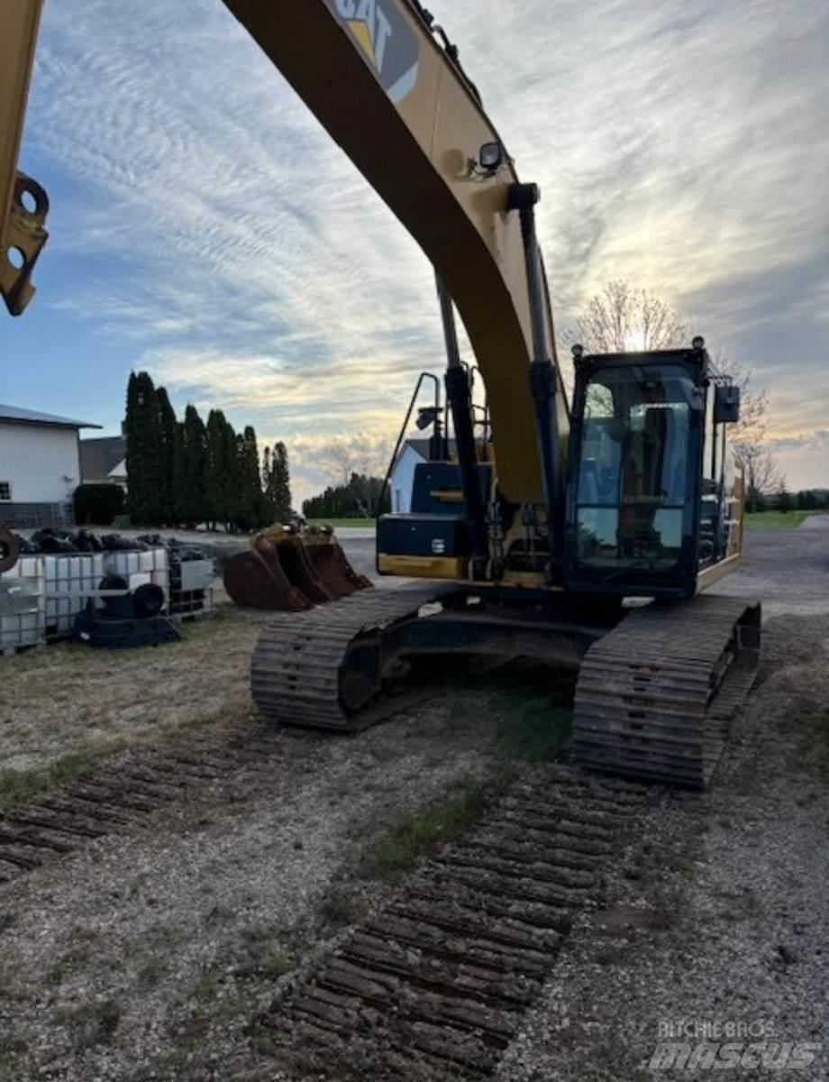 CAT 329EL Pásové rýpadlá