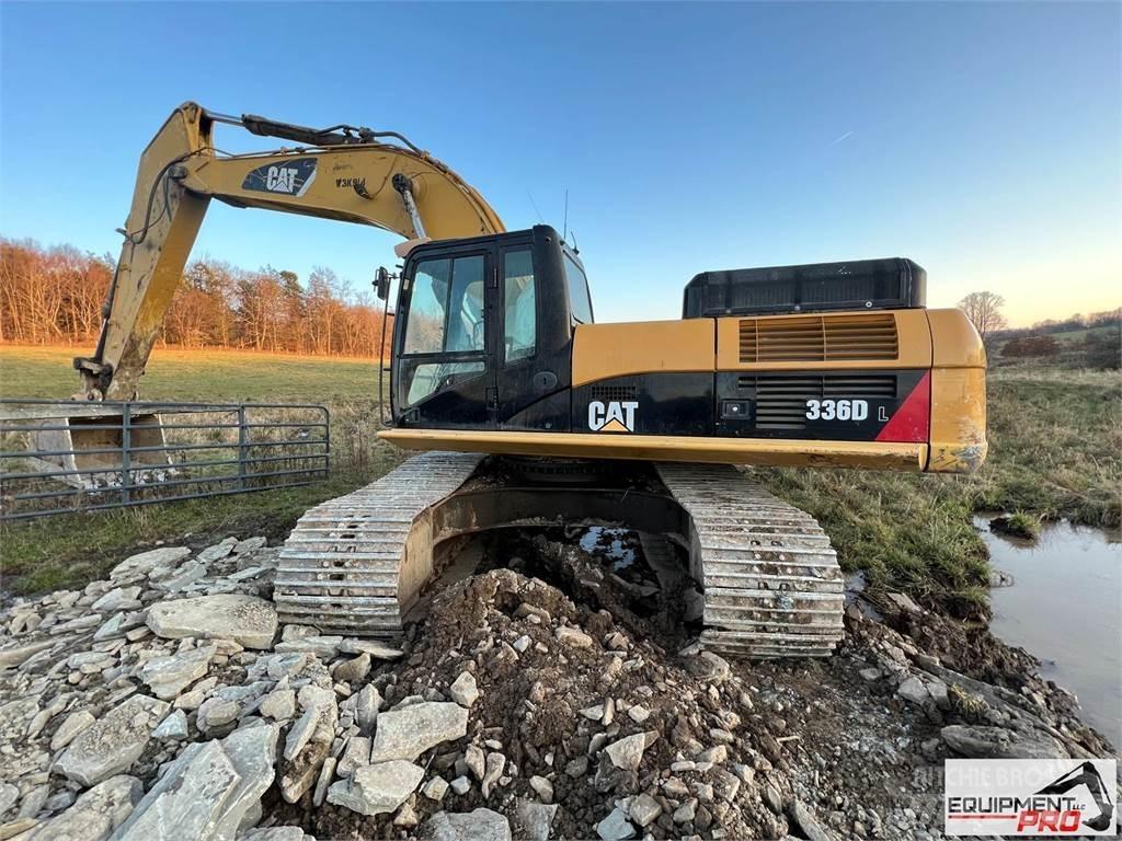 CAT 336DL Pásové rýpadlá