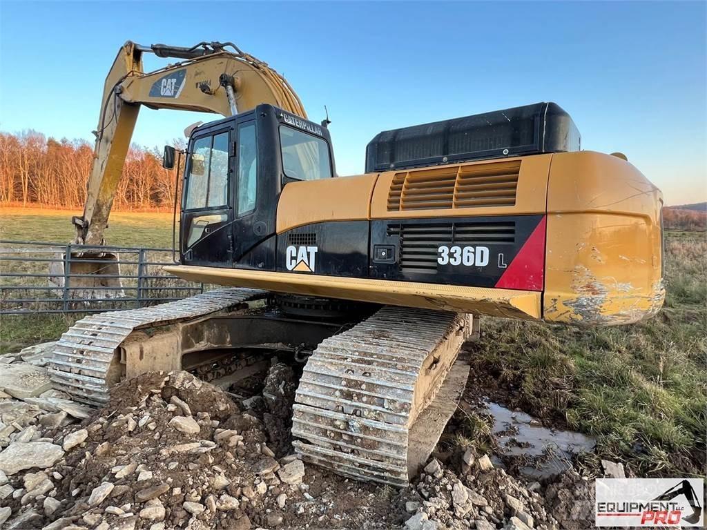 CAT 336DL Pásové rýpadlá