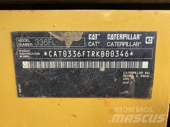 CAT 336FL Pásové rýpadlá