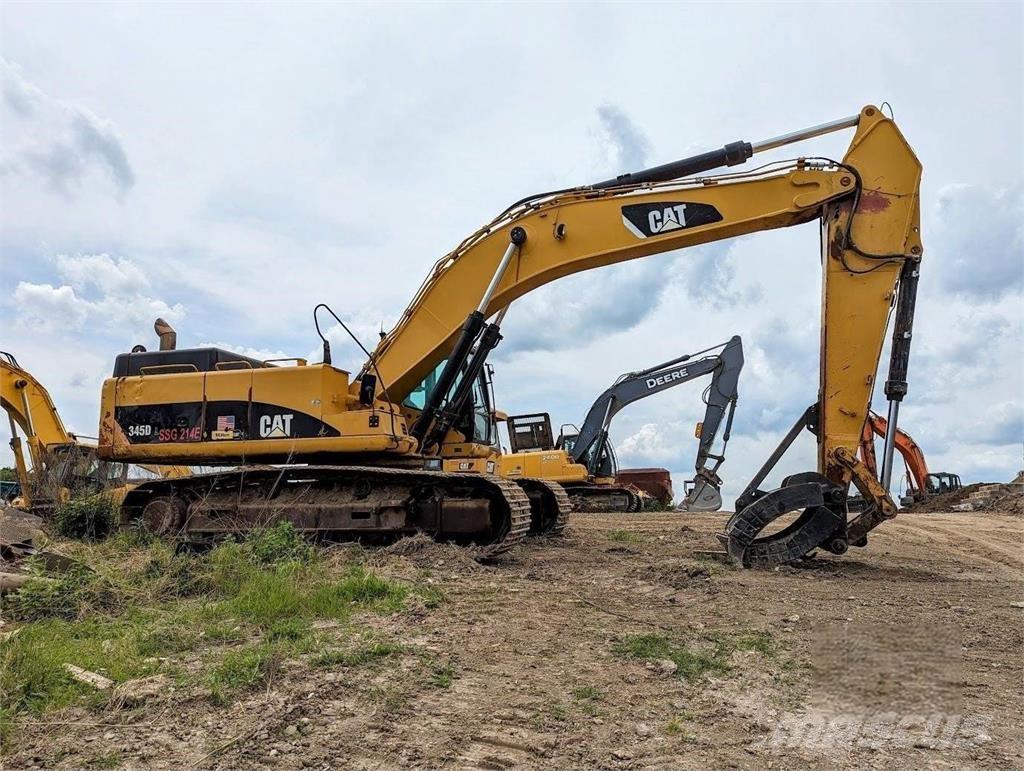 CAT 345DL Pásové rýpadlá