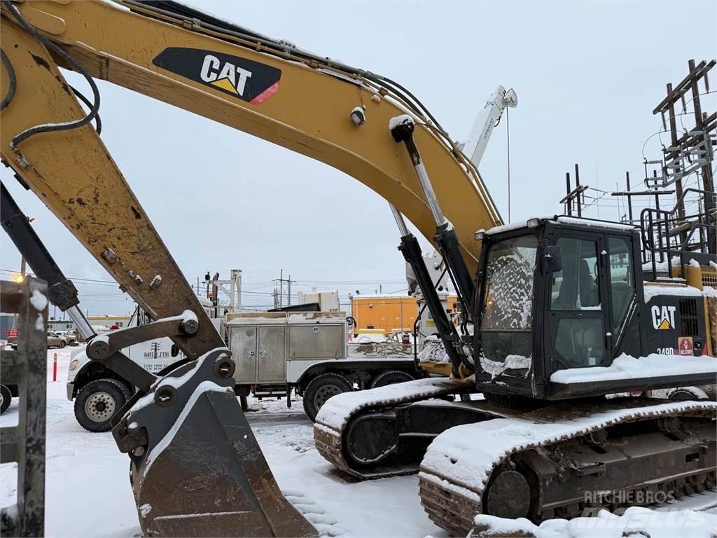CAT 349D2 Pásové rýpadlá