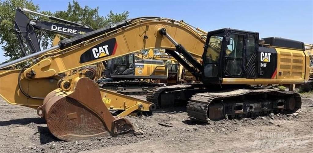 CAT 349F Pásové rýpadlá