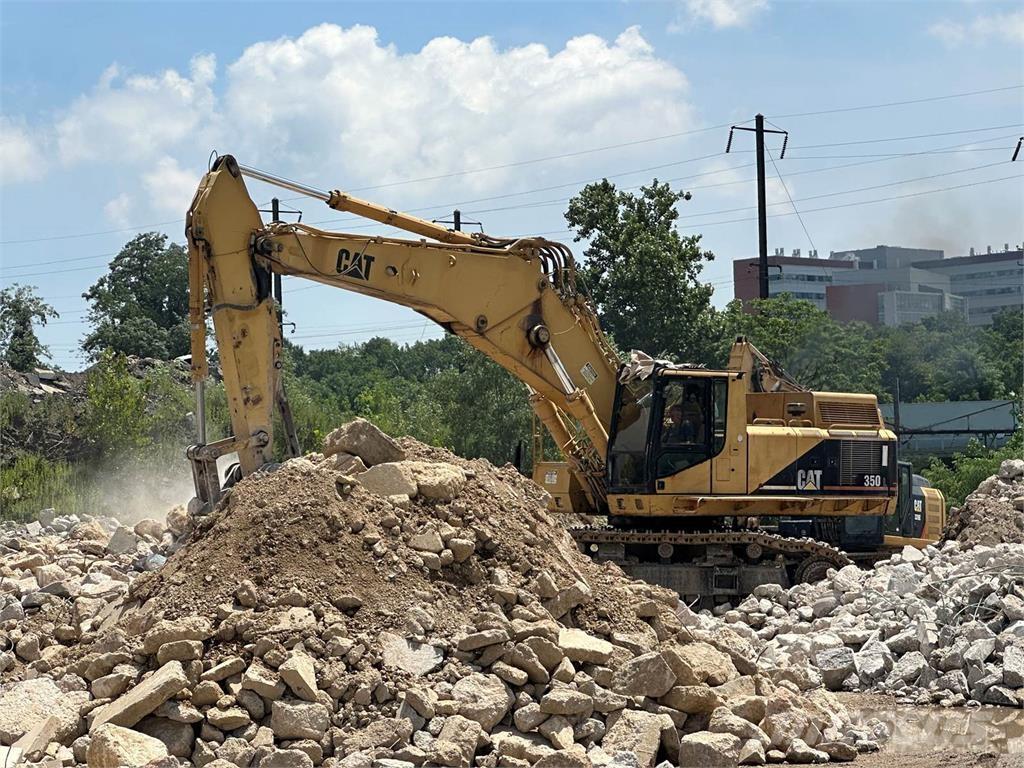 CAT 350L Pásové rýpadlá