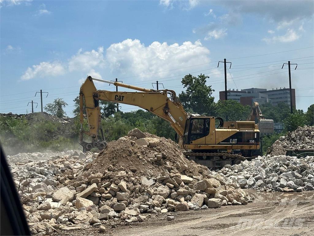 CAT 350L Pásové rýpadlá