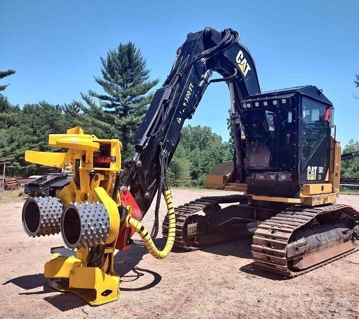 CAT 501HD Stínacie harvestory