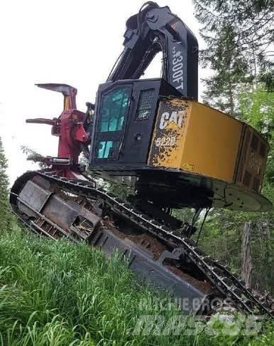 CAT 522B Stínacie harvestory
