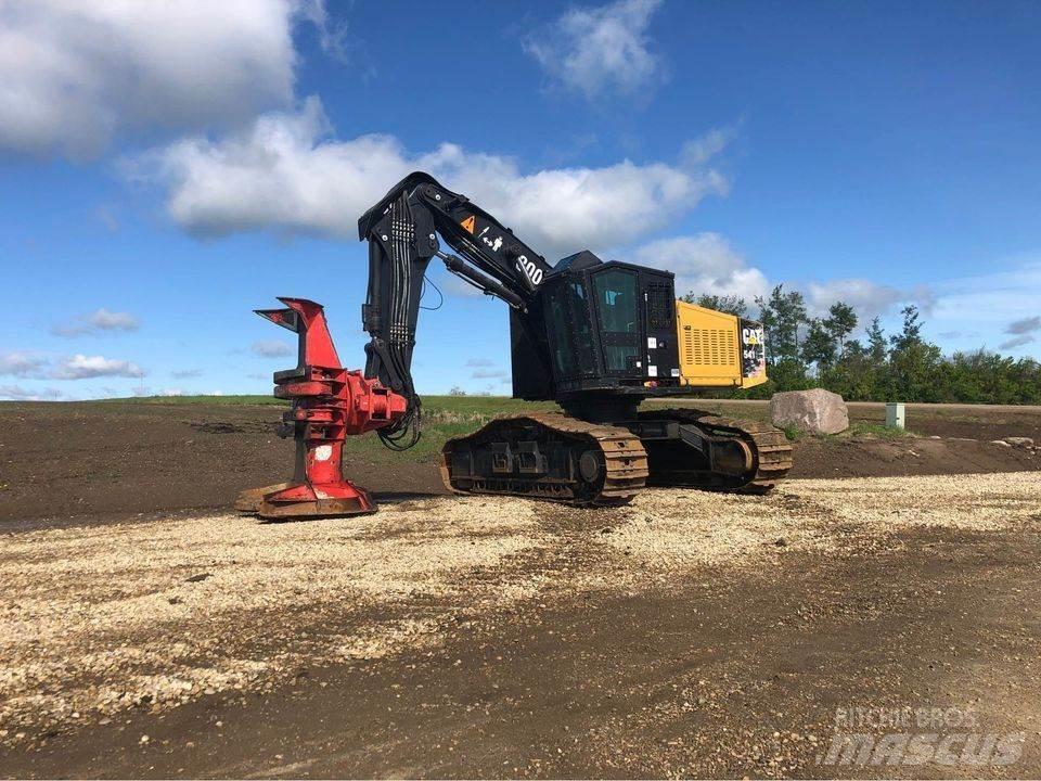CAT 541 Stínacie harvestory