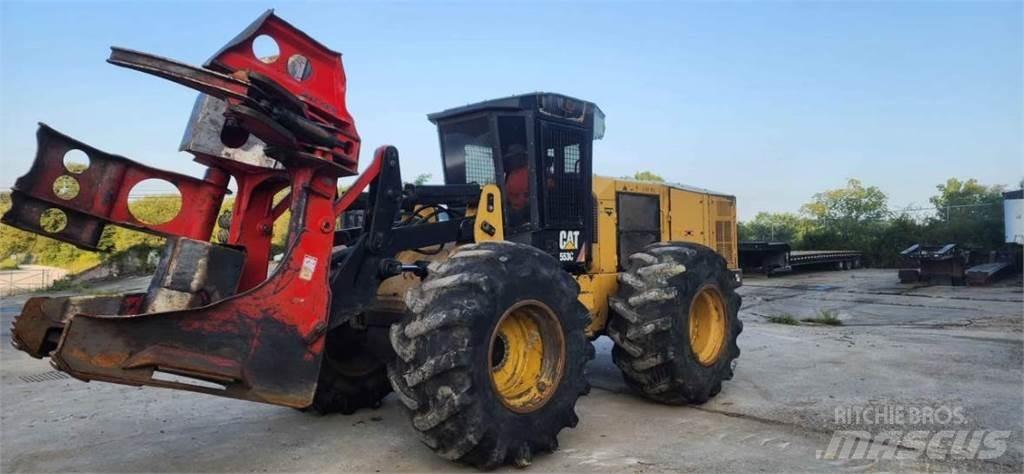 CAT 553C Stínacie harvestory