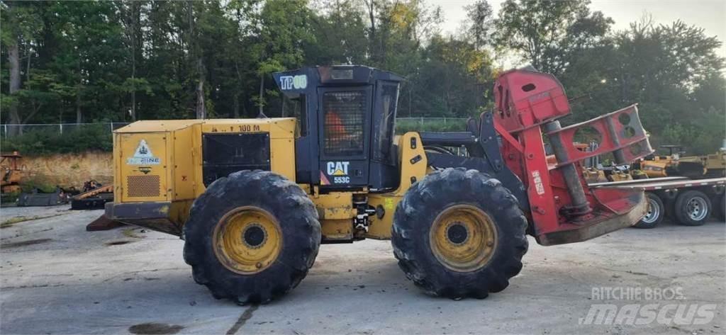 CAT 553C Stínacie harvestory