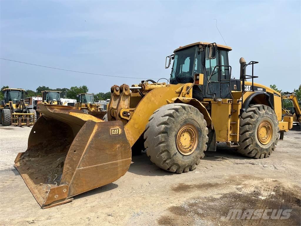 CAT 980H Kolesové nakladače