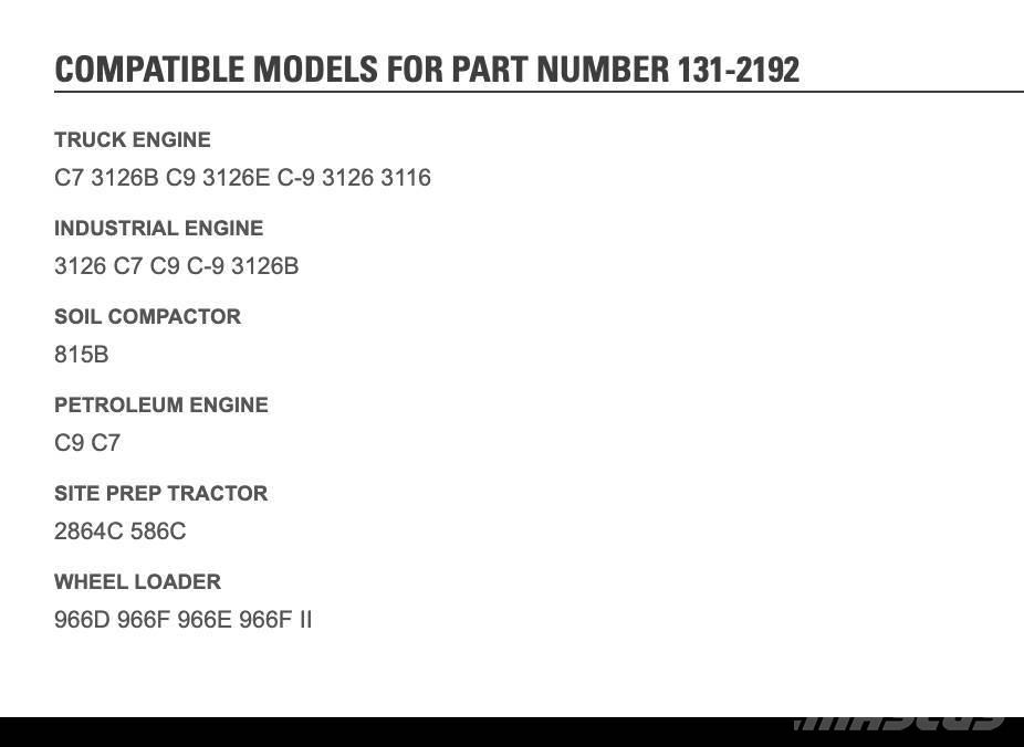 CAT C7 Motory