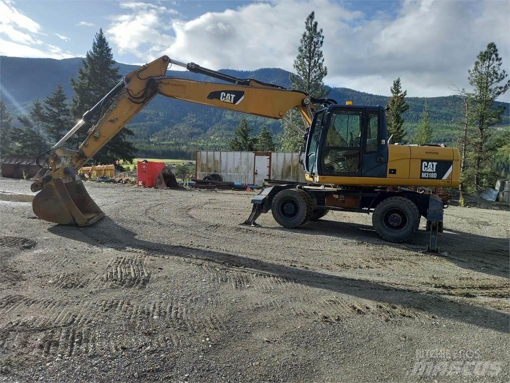CAT M318D Pásové rýpadlá