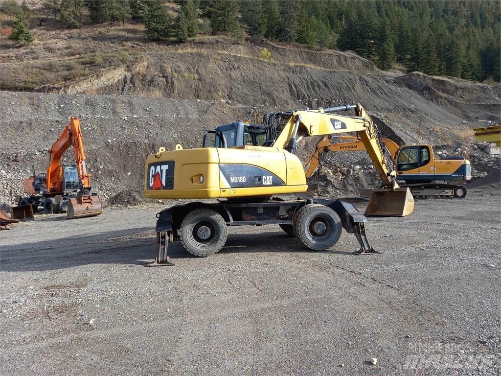CAT M318D Pásové rýpadlá