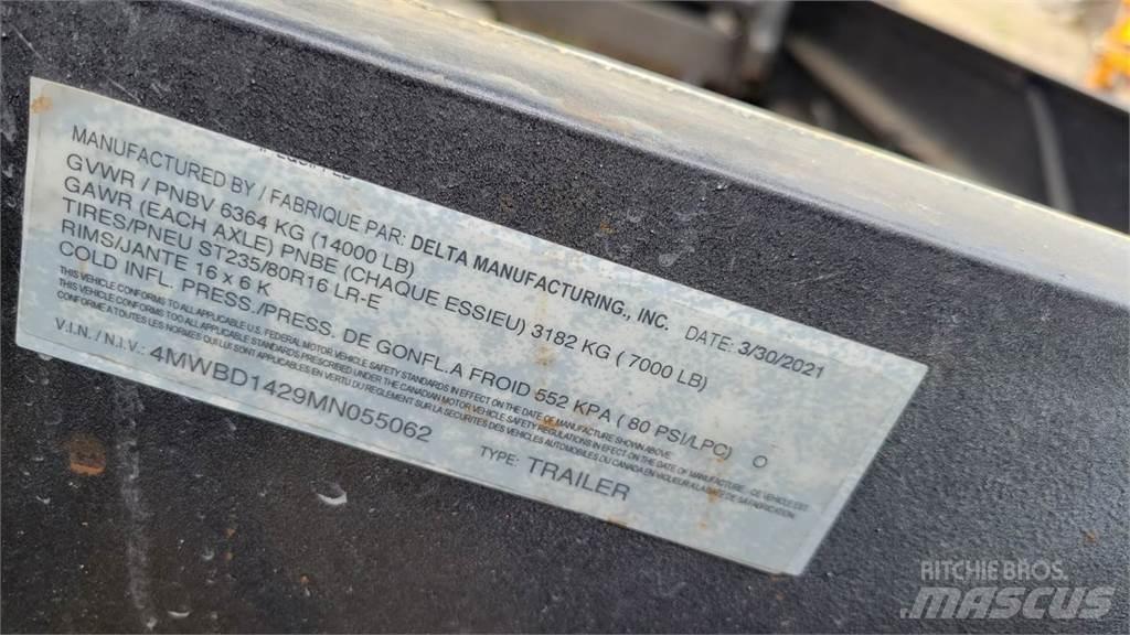 Delta  Sklápacie návesy