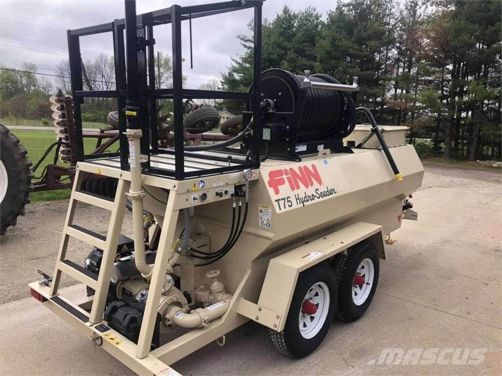 Finn T75T Násypky, dúchadlá a dopravníky