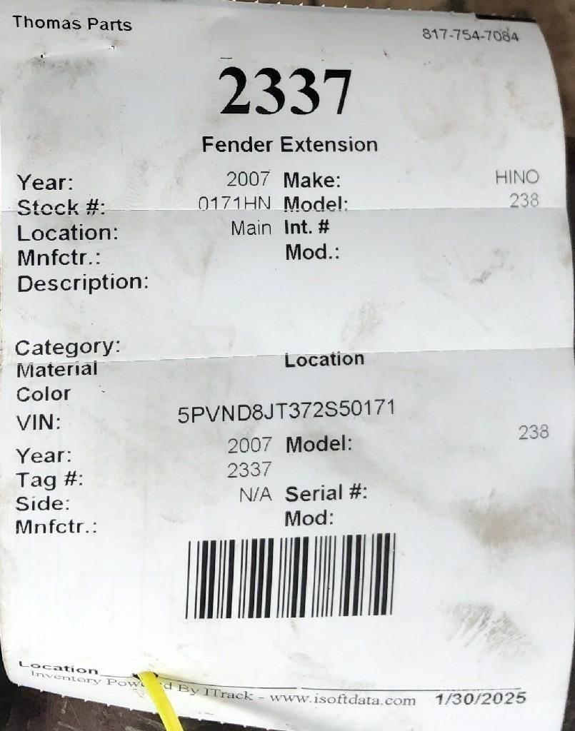 Hino 238 Doprava – ostatné