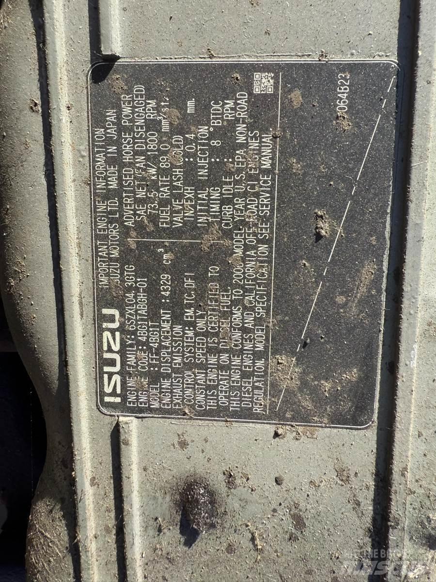 Isuzu 4BG1 Motory