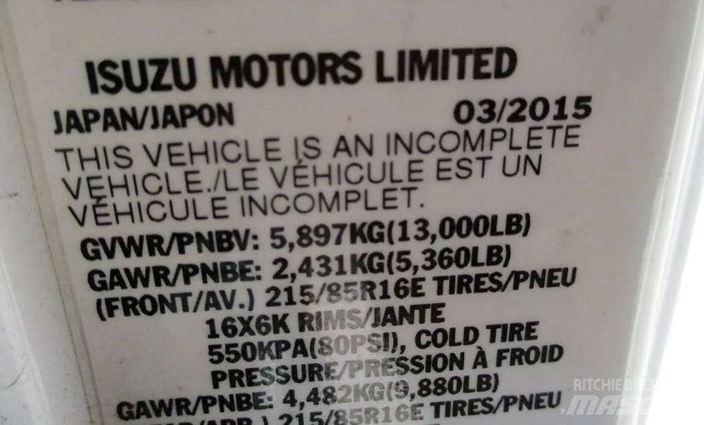 Isuzu NPR Vozne na drevnú štiepku