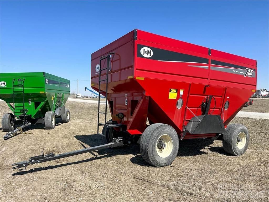 J&M 755SD Obilné návesy