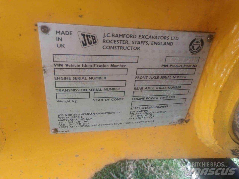 JCB 407 Kolesové nakladače