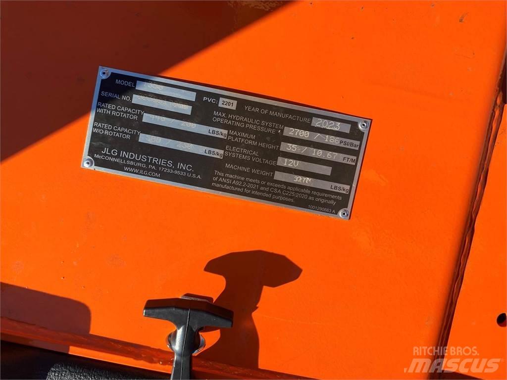 JLG T350 Prívesové plošiny