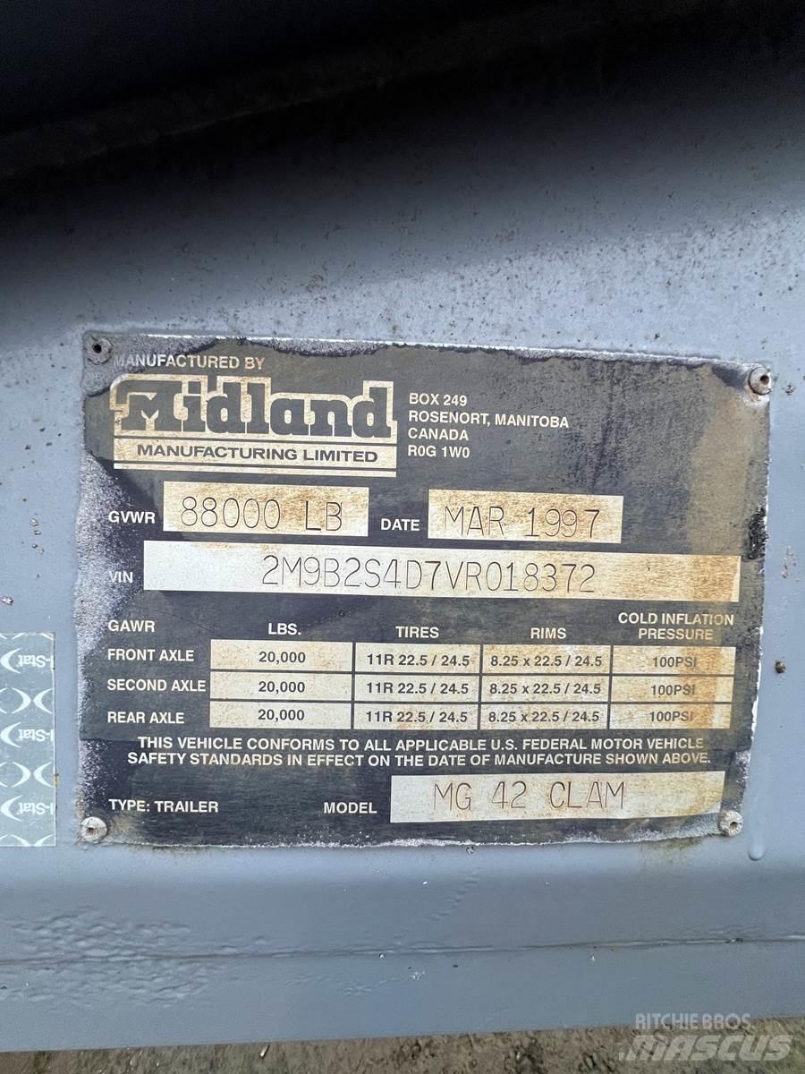 Midland  Vyklápacie prívesy