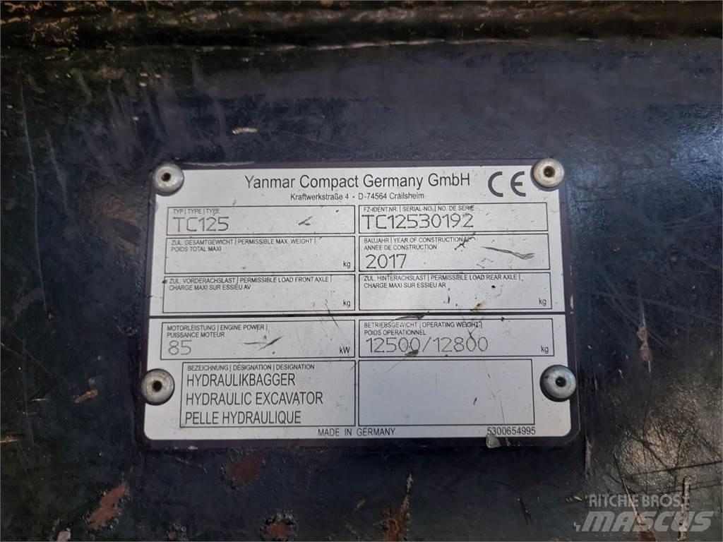 Terex TC 125 Pásové rýpadlá