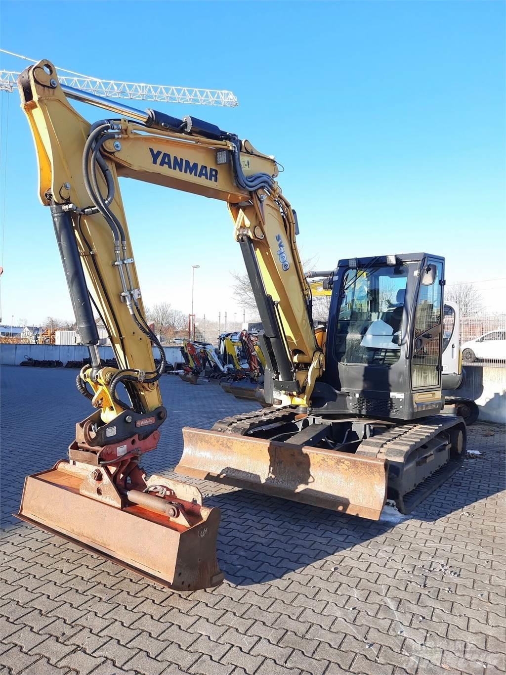 Yanmar SV 100-2PB Pásové rýpadlá