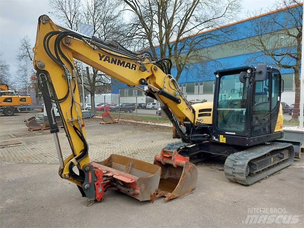 Yanmar SV 85-2PB Pásové rýpadlá