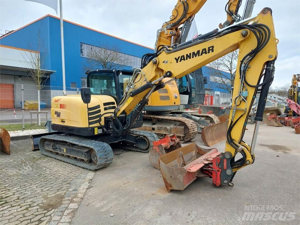 Yanmar SV 85-2PB Pásové rýpadlá