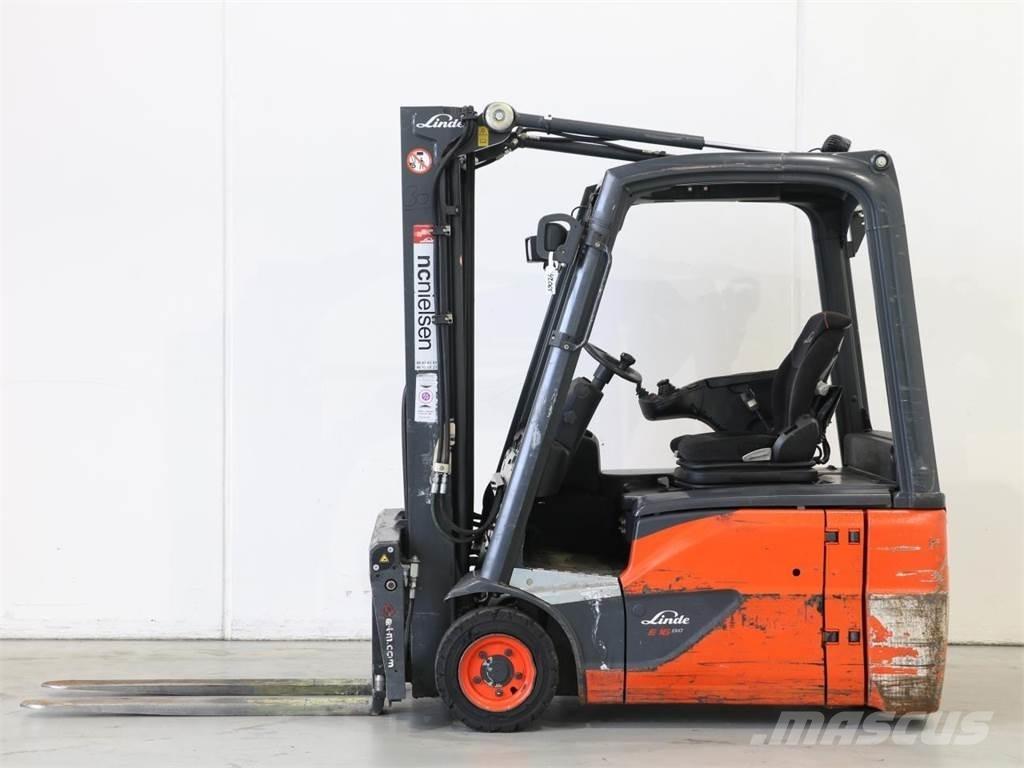 Linde E16/386-02 EVO Akumulátorové vozíky