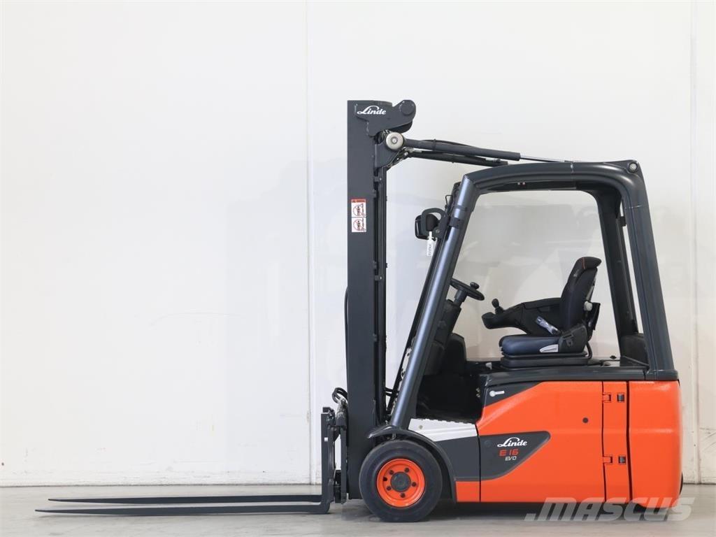 Linde E16/386-02 EVO Akumulátorové vozíky